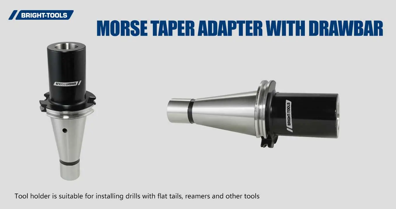 Morse Taper Adapter With Drawbar Of Cnc Tool Holder Manufacturers