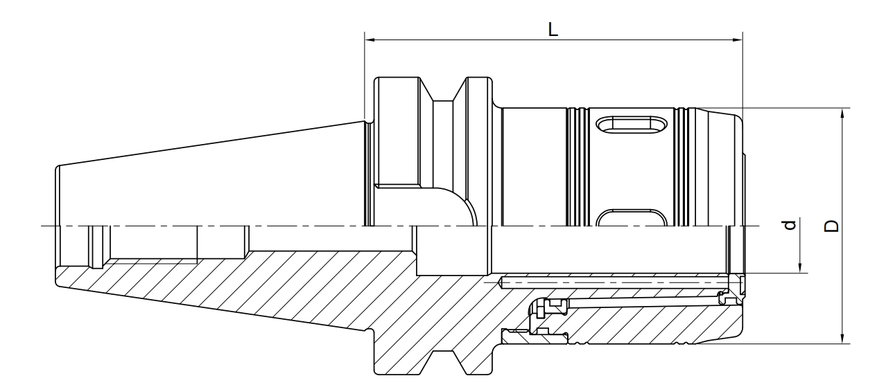 SPECIFICATION OF Power Milling Chuck