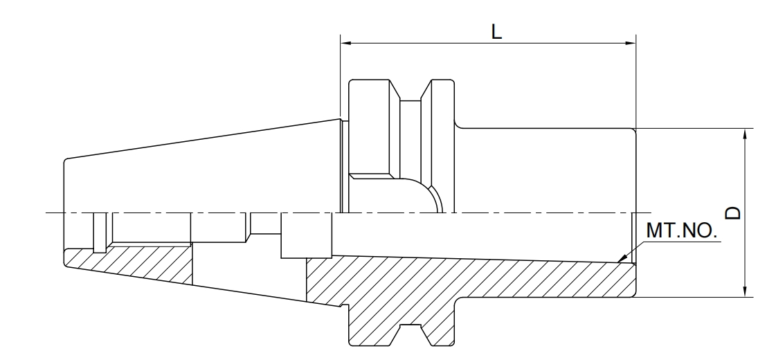 SPECIFICATION OF Morse Taper Adapter With Tang