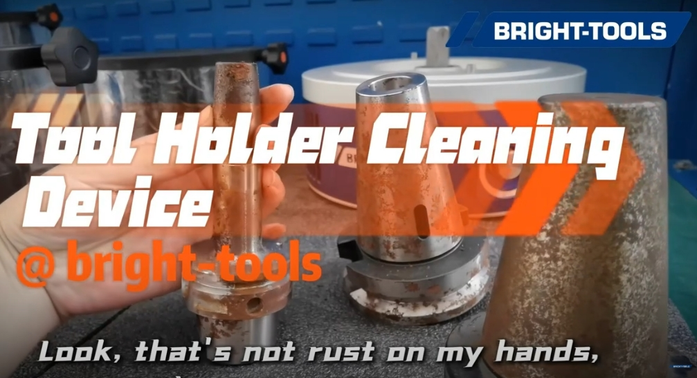 Tool Holder Cleaning   Device